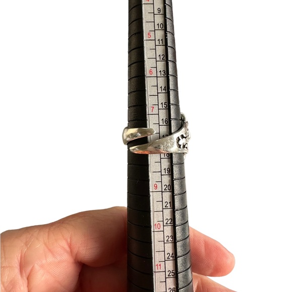 Cobra Silver Open Back Ring - Picture 7 of 7